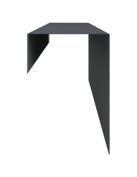 Profilo di copertura per giardino 2 pz 100 x 10 x 15 cm Acciaio