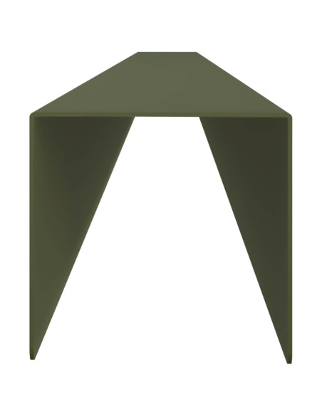 Profilo di copertura per giardino 10 pz 100 x 5 x 5 cm Acciaio