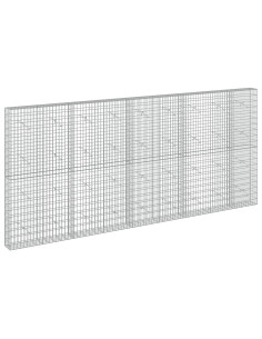 Gabione con Filo da 3,5 mm e Rete da 5x10 cm 450x20x200 cm 2