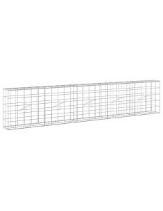 Gabione con Filo da 3,5 mm e Rete da 10x10 cm 250x20x50 cm 2