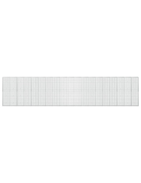 Gabione con Filo da 5 mm e Rete da 5x10 cm 950x30x200 cm