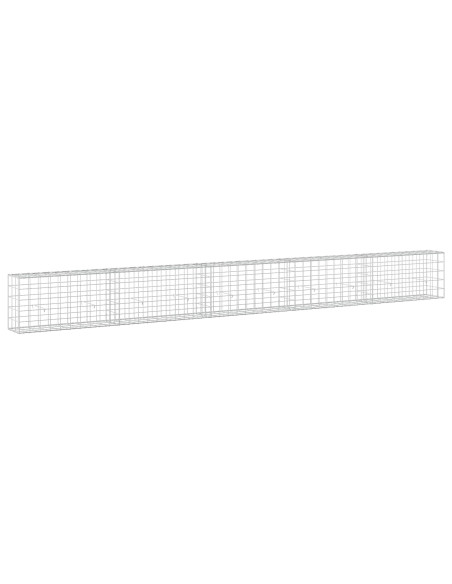 Gabione con Filo da 3,5 mm e Rete da 10x10 cm 500x30x50 cm
