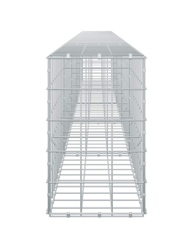 Gabione con Filo da 3,5 mm e Rete da 10x10 cm 500x30x50 cm