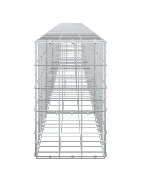 Gabione con Filo da 3,5 mm e Rete da 10x10 cm 500x30x50 cm
