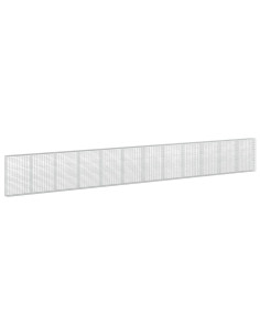 Gabione con Filo da 3,5 mm e Rete da 5x10 cm 1200x30x150 cm 2