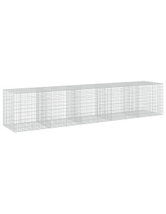 Gabione con Filo da 3,5 mm e Rete da 5x10 cm 500x100x100 cm 2