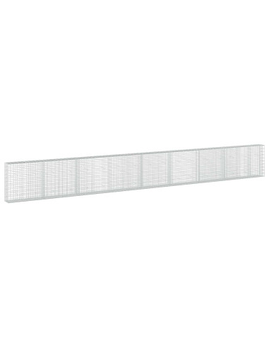 Gabione con Filo da 3,5 mm e Rete da 5x10 cm 850x30x100 cm