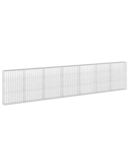 Gabione con Filo da 3,5 mm e Rete da 5x10 cm 700x30x150 cm