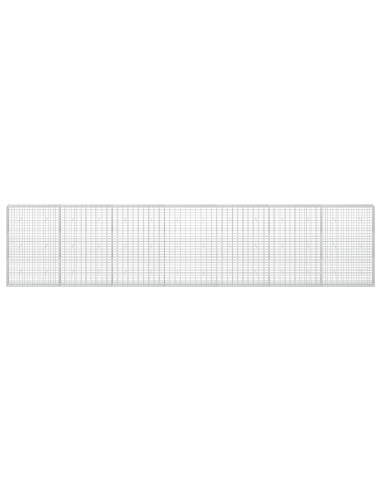 Gabione con Filo da 3,5 mm e Rete da 5x10 cm 700x30x150 cm