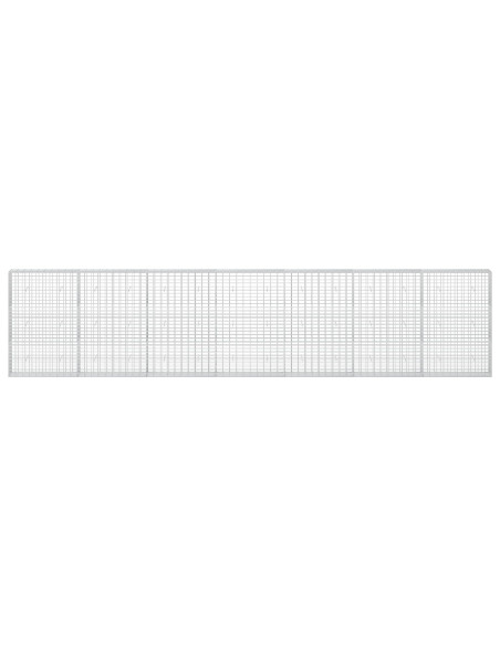 Gabione con Filo da 3,5 mm e Rete da 5x10 cm 700x30x150 cm