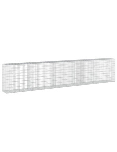 Gabione con Filo da 3,5 mm e Rete da 5x10 cm 500x50x100 cm 2