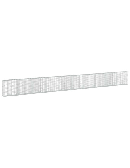 Gabione con Filo da 3,5 mm e Rete da 5x10 cm 1000x30x100 cm