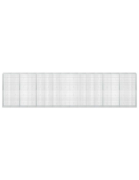 Gabione con Filo da 3,5 mm e Rete da 5x10 cm 800x50x200 cm