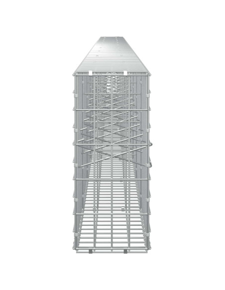 Gabione con Filo da 3,5 mm e Rete da 5x10 cm 1000x20x50 cm