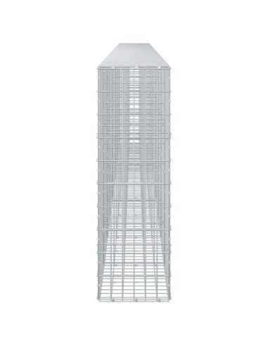 Gabione con Filo da 3,5 mm e Rete da 5x10 cm 900x30x100 cm