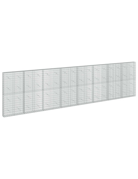 Gabione con Filo da 3,5 mm e Rete da 5x10 cm 800x20x200 cm