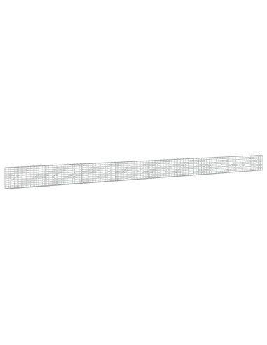 Gabione con Filo da 3,5 mm e Rete da 5x10 cm 850x10x50 cm