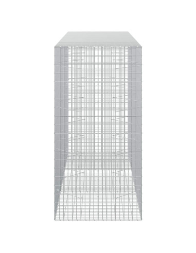 Gabione con Filo da 3,5 mm e Rete da 5x10 cm 300x100x200 cm