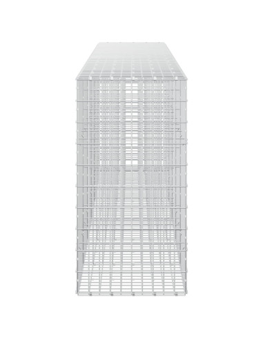 Gabione con Filo da 3,5 mm e Rete da 5x10 cm 600x50x100 cm