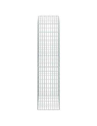 Gabione con Filo da 3,5 mm e Rete da 5x10 cm 50x50x200 cm
