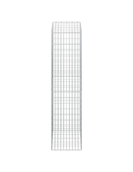 Gabione con Filo da 3,5 mm e Rete da 5x10 cm 50x50x200 cm