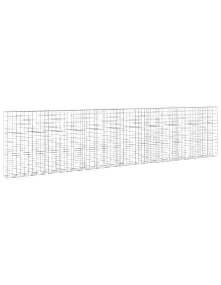 Gabione con Filo da 3,5 mm e Rete da 10x10 cm 650x30x150 cm