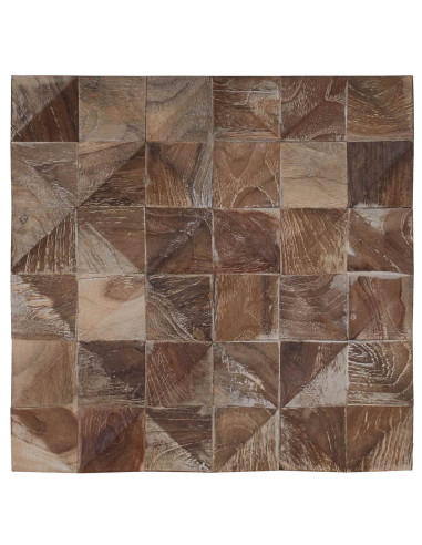 Pannelli da parete 11 pz Bianco sbiancato 30 x 30 x 1,7 cm