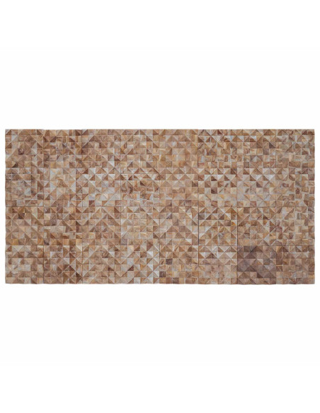 Pannelli da parete 11 pz Bianco sbiancato 30 x 30 x 1,7 cm