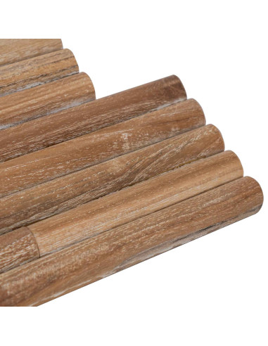 Pannello da Parete 10 pz Naturale 55 x 20 x 2 cm