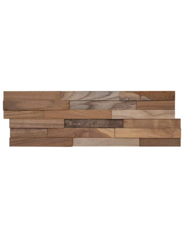 Pannelli da parete 10 pz Naturale 56 x 18 x 2 cm
