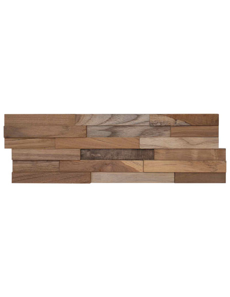Pannelli da parete 10 pz Naturale 56 x 18 x 2 cm