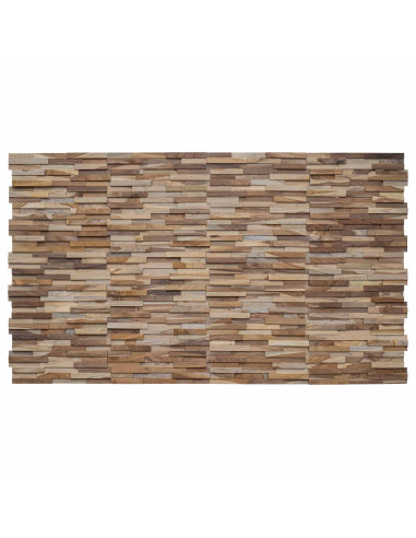 Pannelli da parete 10 pz Naturale 56 x 18 x 2 cm