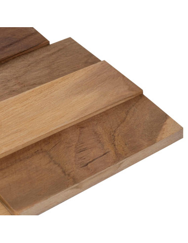 Pannelli da parete 10 pz Naturale 56 x 18 x 2 cm