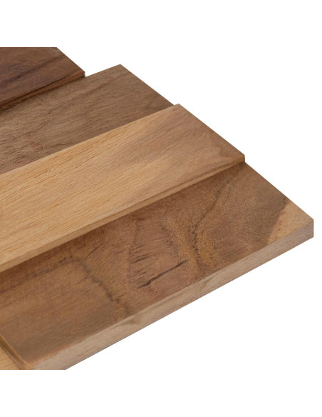 Pannelli da parete 10 pz Naturale 56 x 18 x 2 cm