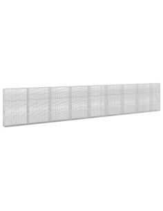 Gabione con filo da 3,5 mm e rete da 5x2,5 cm 850x30x150 cm 2
