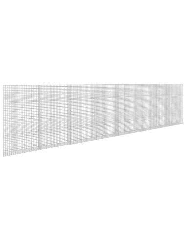 Gabione con filo da 5 mm e rete da 5x5 cm 800x20x200 cm