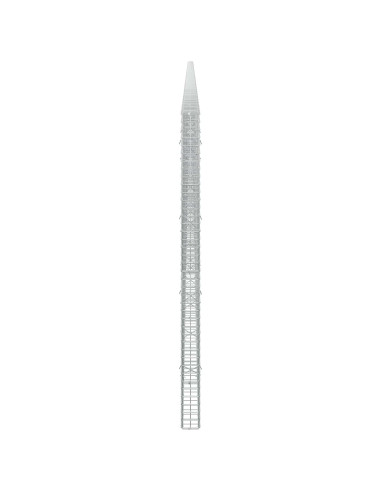 Gabione con filo da 5 mm e rete da 5x5 cm 1050x10x200 cm