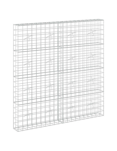 Gabione con Filo da 3,5 mm e Rete da 10x10 cm 200x20x200 cm