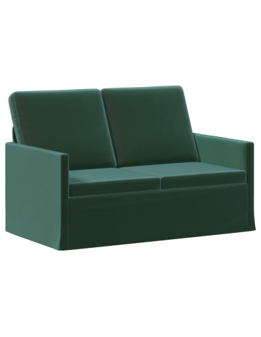 Set di divani 2 pcs Verde Scuro Velluto (V)