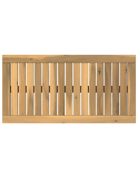 Piano del tavolo 68,5 x 35 x 2 cm Rettangolare Bianco