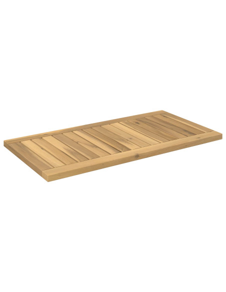 Piano del tavolo 68,5 x 35 x 2 cm Rettangolare Bianco