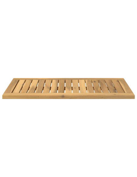 Piano del tavolo 68,5 x 35 x 2 cm Rettangolare Bianco