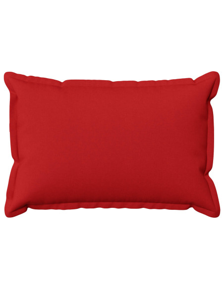 Federa 6 pcs HOUTEN Rosso 50 x 80 cm Lino