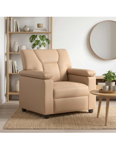 Divano Cappuccino 91 x 85 x 93 cm Similpelle