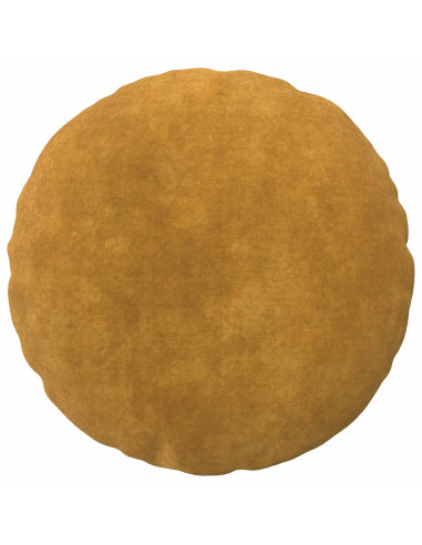 Federa 2 pcs HEERLEN Giallo Ø 40 cm Fleece in microfibra