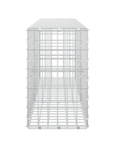 Gabione con Filo da 5 mm e Rete da 5x10 cm 250x30x50 cm