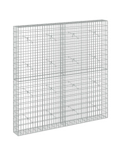 Gabione con Filo da 5 mm e Rete da 5x10 cm 200x20x200 cm 2