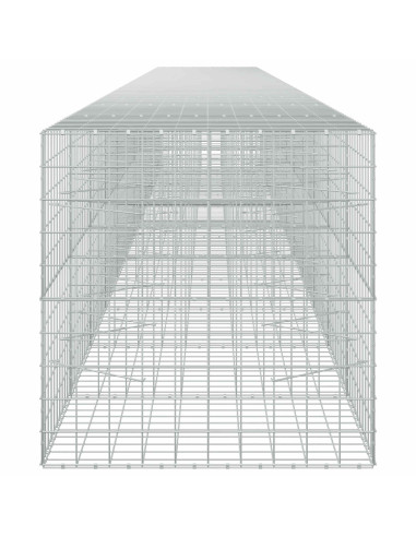 Gabione con Filo da 3,5 mm e Rete da 10x10 cm 1200x100x100 cm