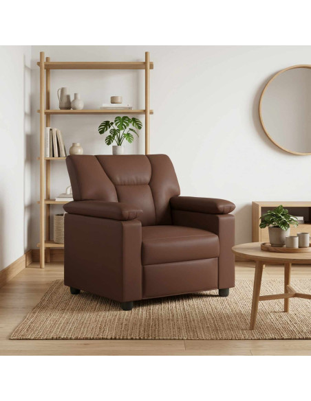 Divano Marrone 91 x 85 x 93 cm Similpelle