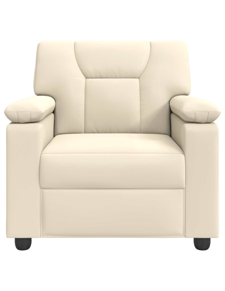 Divano Crema 91 x 85 x 93 cm Similpelle